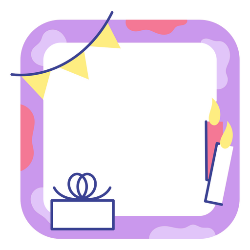 Birthday decoration for merch