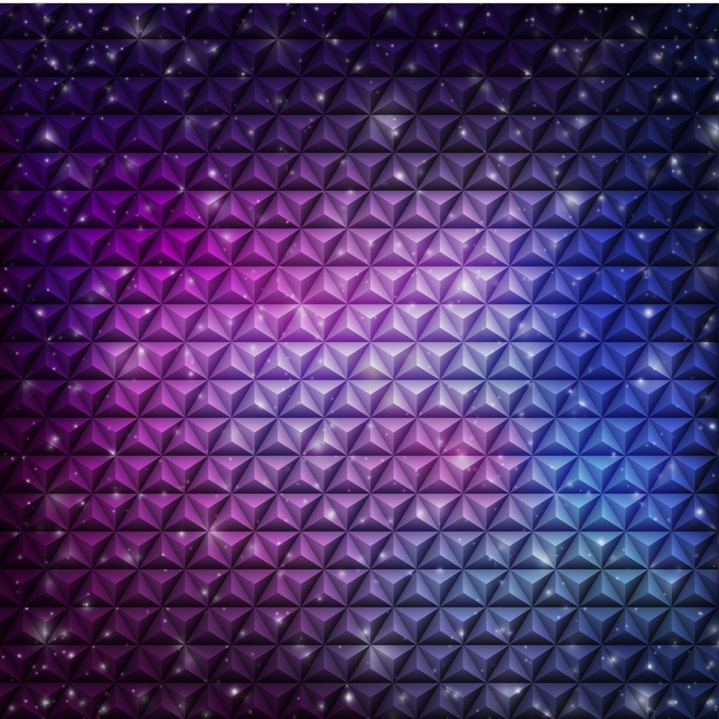 Vector background with blue and violet lights