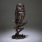 Statue of Owl on Branch