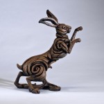 Jumping Rabbit Sculpture