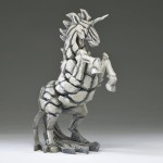 White Unicorn Statue