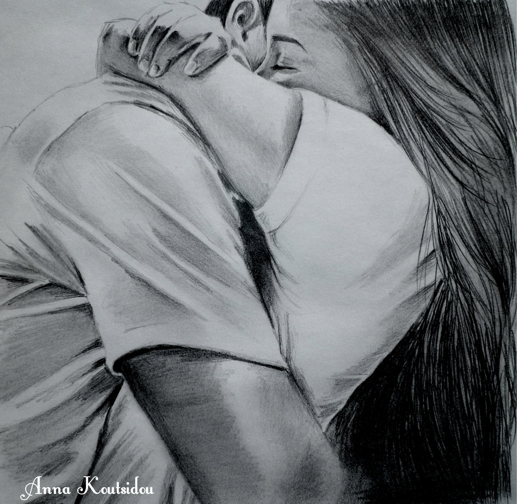 A Glimpse of Love - Drawings by Anna Koutsidou - Vexels Blog