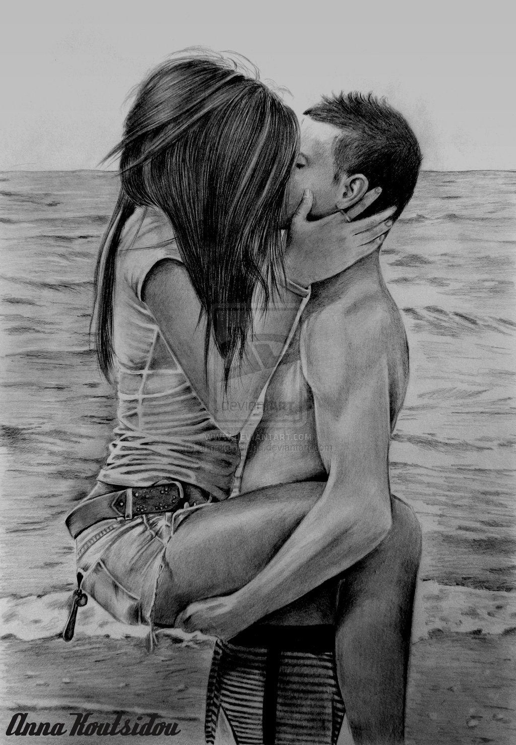 Amusing message love kiss drawing Excellent love kiss drawing
