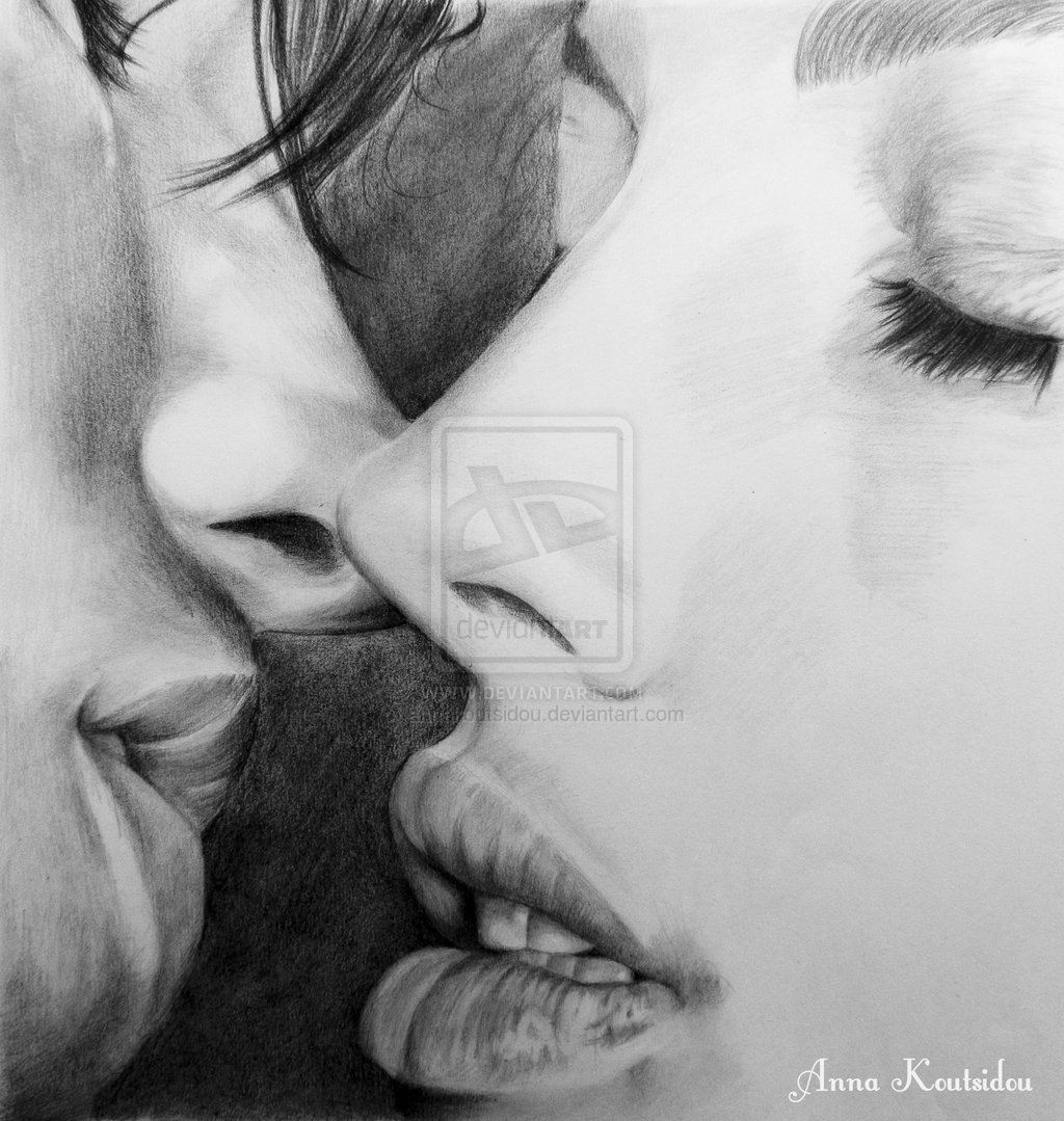 A Glimpse of Love - Drawings by Anna Koutsidou Vexels Blog