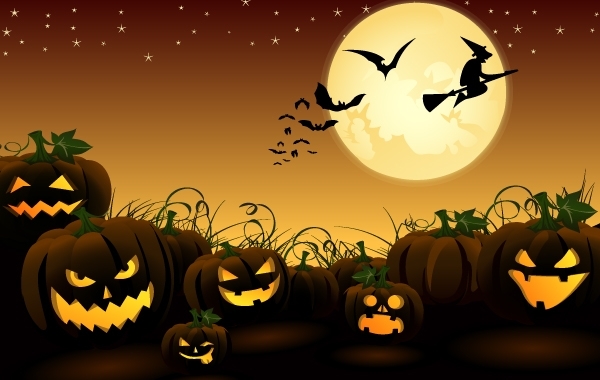 5d06c59b3ef89893362a7a39c20861dc-halloween-art-with-planted-evil-pumpkins