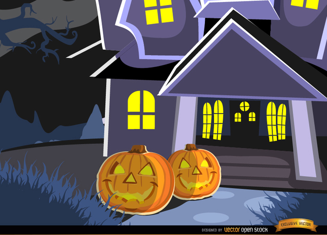 771b94cdfb0e81afc51d1389f2983a2e-haunted-mansion-and-pumpkins-background