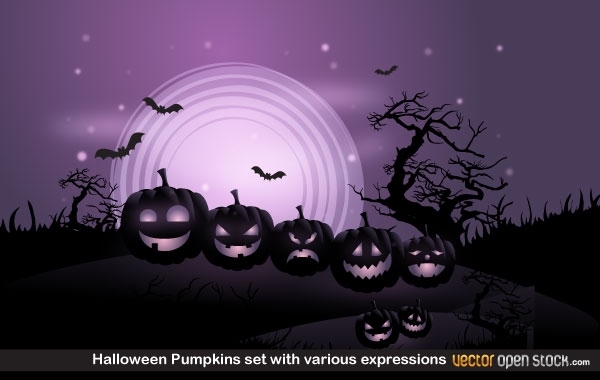 7e5b317066d35cd84baf85d21b16a7cf-halloween-pumpkins-set-with-various-expressions