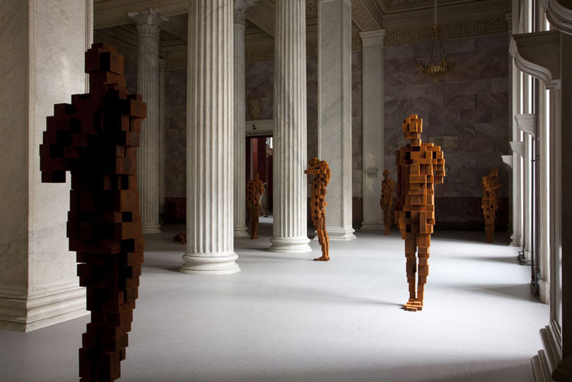 Sculptures by Anthony Gormley