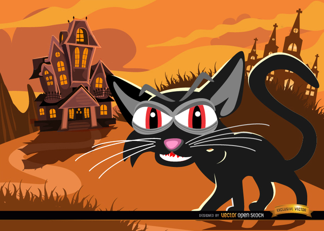 aa4a905e03dbb1043f0a1e8dcdad9009-black-cat-and-haunted-mansion-background