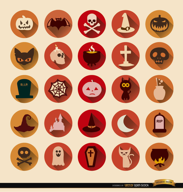 e166ab56b788614284c5746b3939dbd6-25-terror-halloween-round-icons