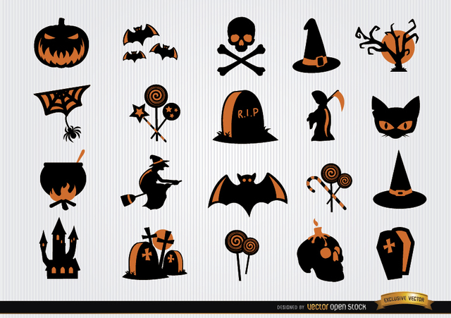 ea99991909179a9720abae90e151afd5-halloween-scary-symbols-icon-set