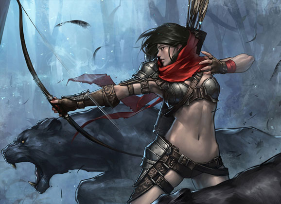 Kick-Ass Illustrations of Warrior Women