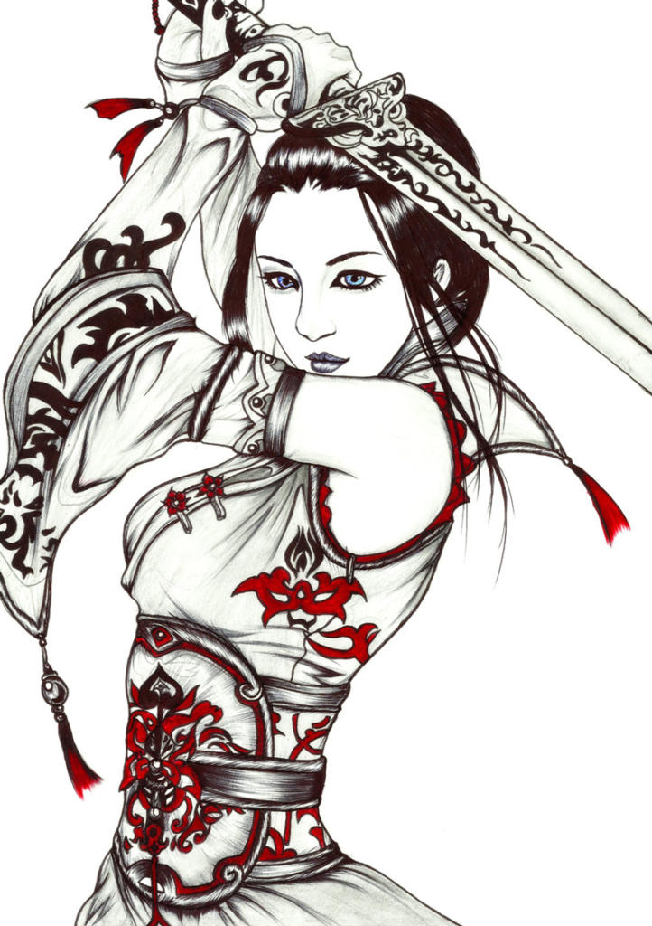 Kick Ass Illustrations Of Warrior Women Vexels Blog