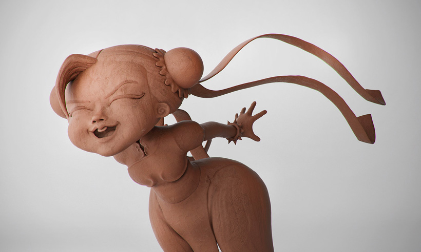 Digital Sculptures by Guzz Soares