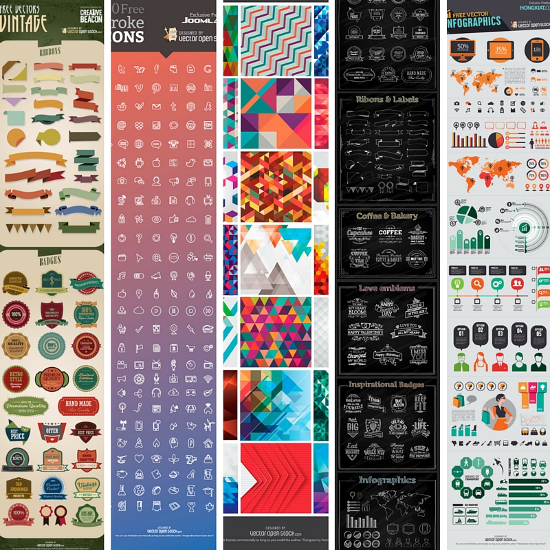 +2500 Vector Resources in Freebies Collection by VectorOpenStock