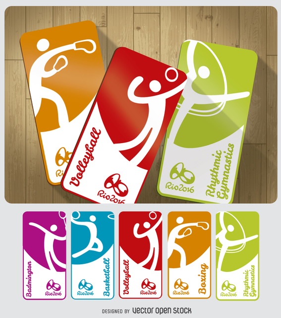 Olympic Games 2016 sport cards