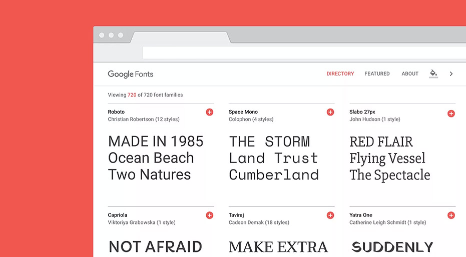 Google Fonts