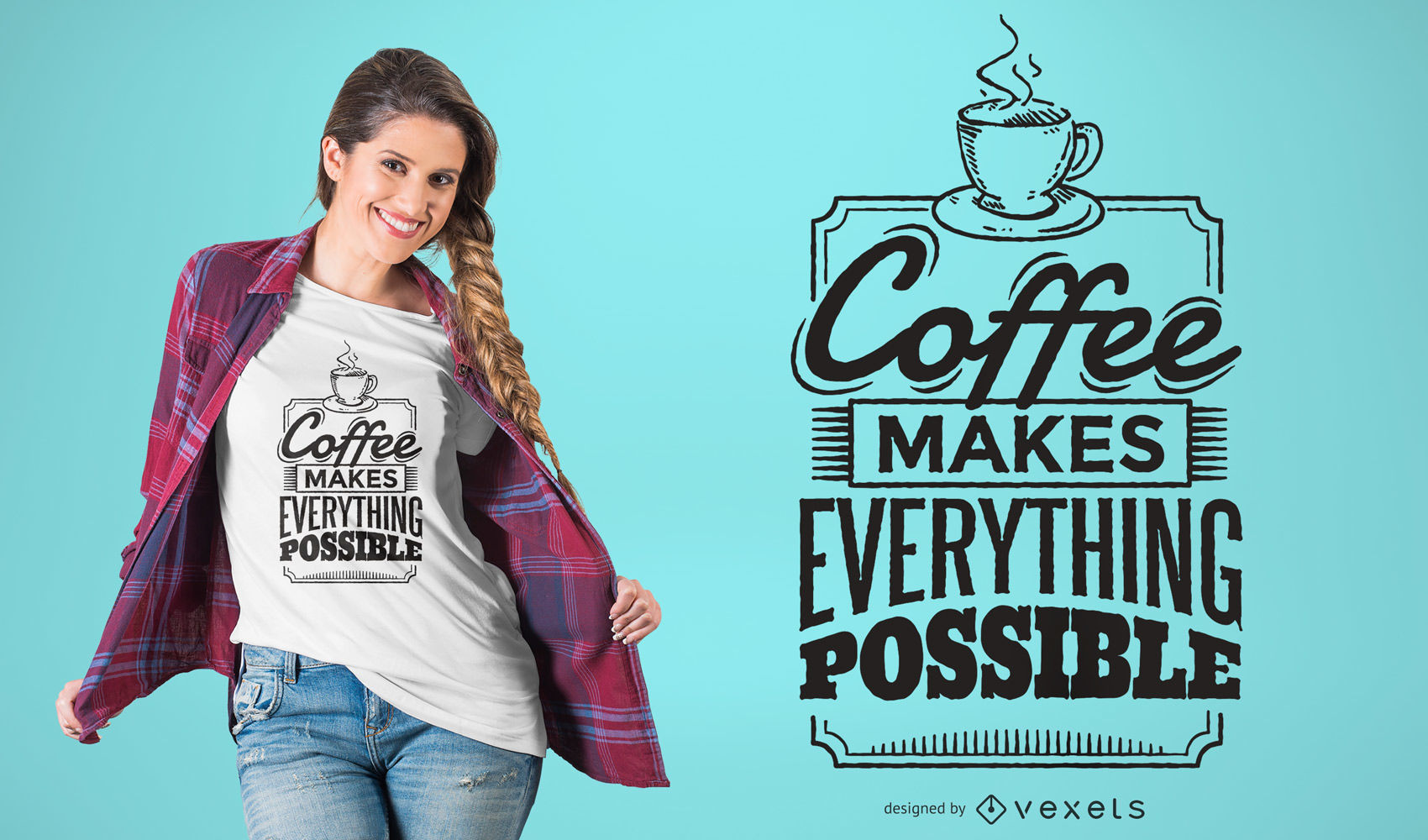 Coffee t-shirt design