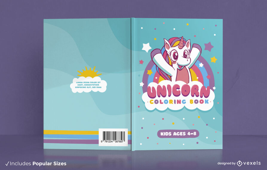 Unicorn KDP book cover