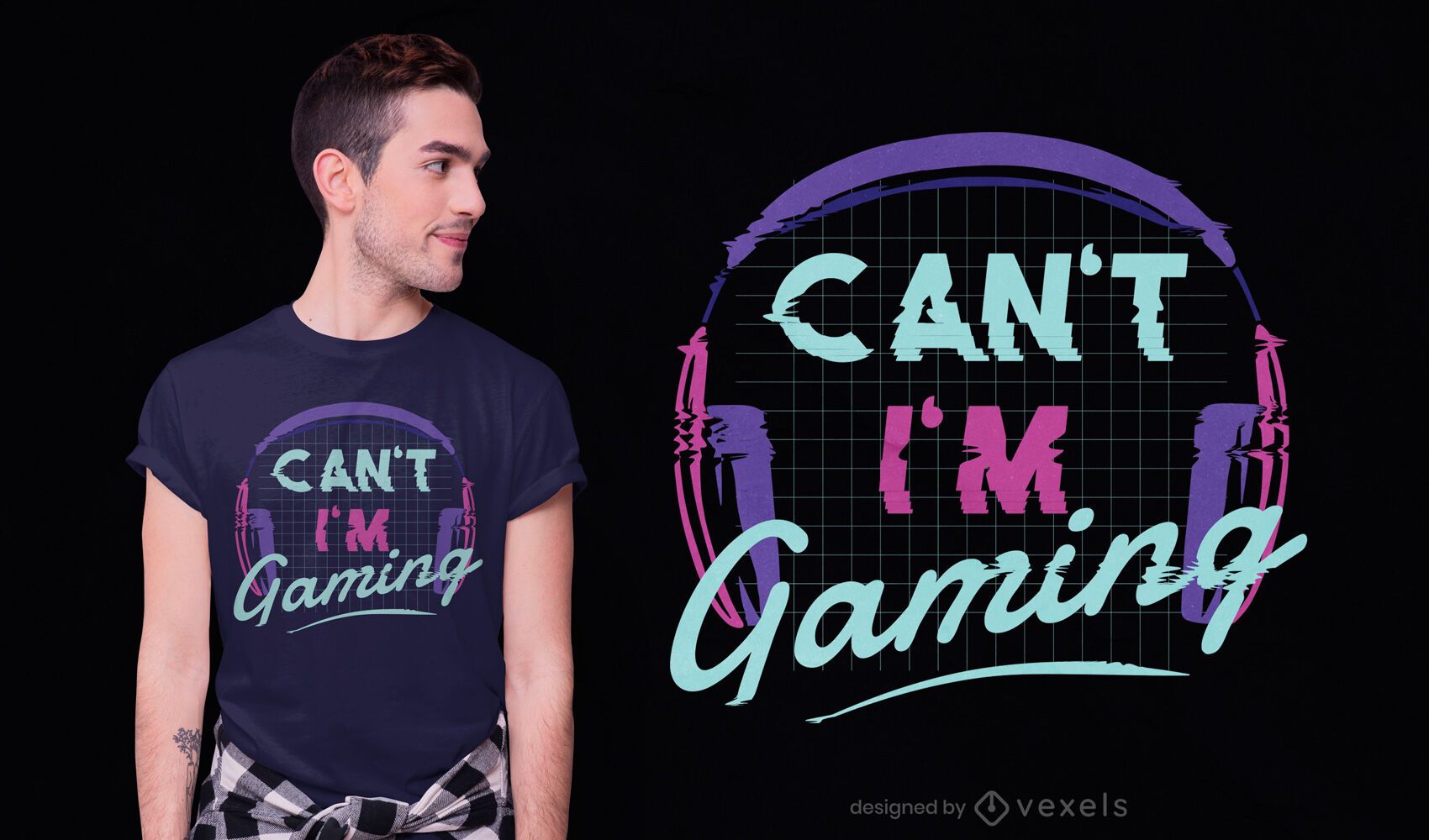 Gaming t-shirt design