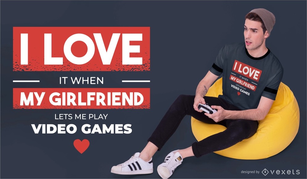 I love Video games tee