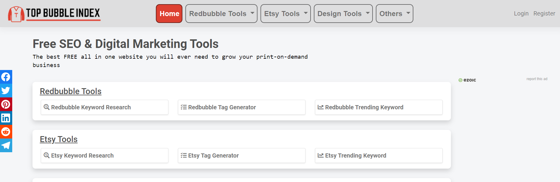 Best Free Redbubble Tag Generator Tools