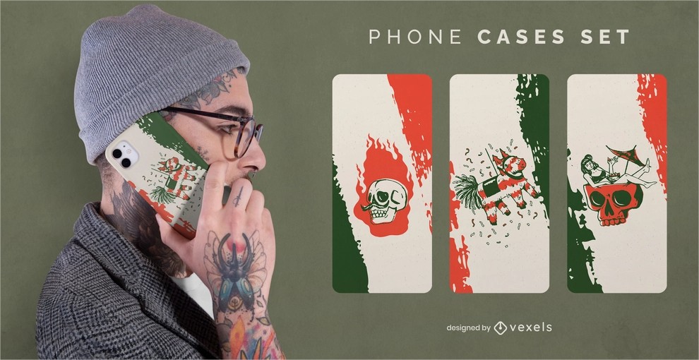 Flag phone case design