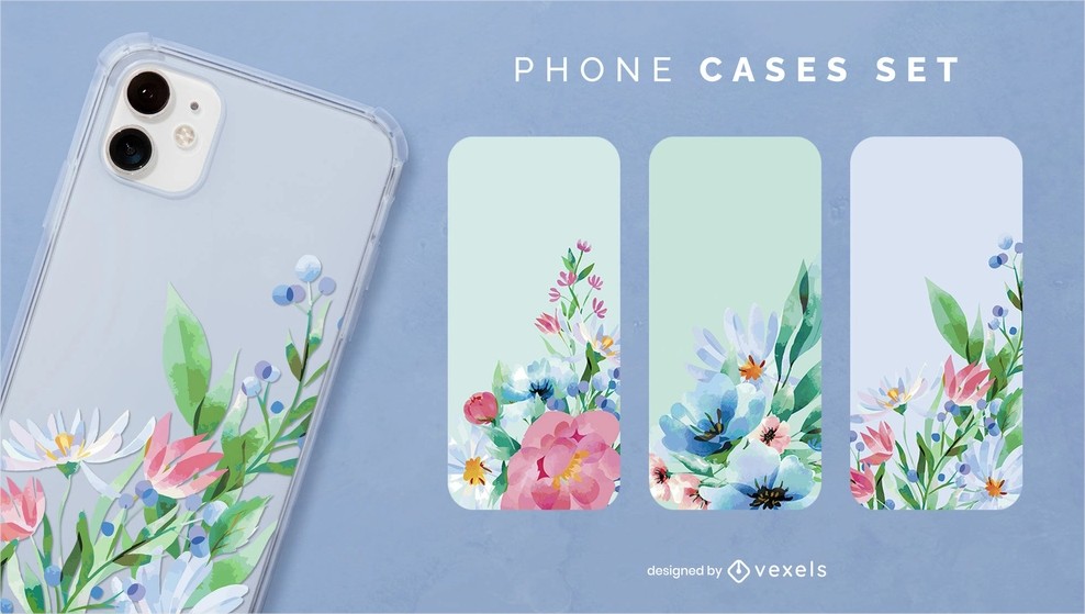 Watercolor Phone Case designs