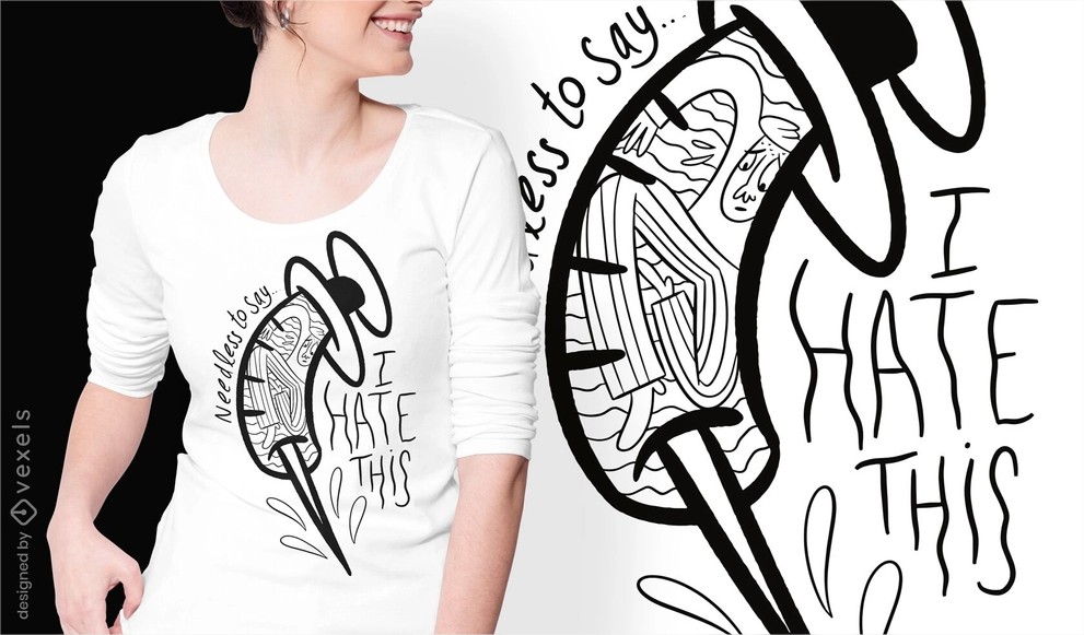Doodle style t-shirt design