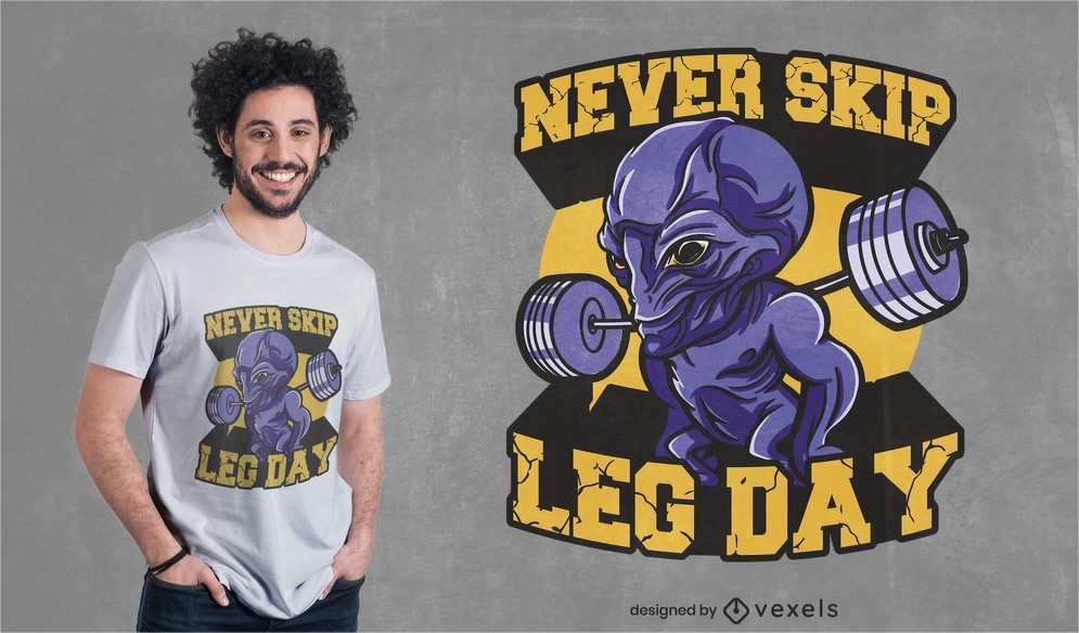 Funny gym t-shirt design