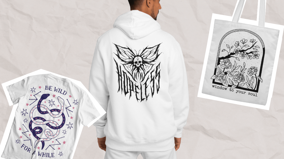 merch designs from creator