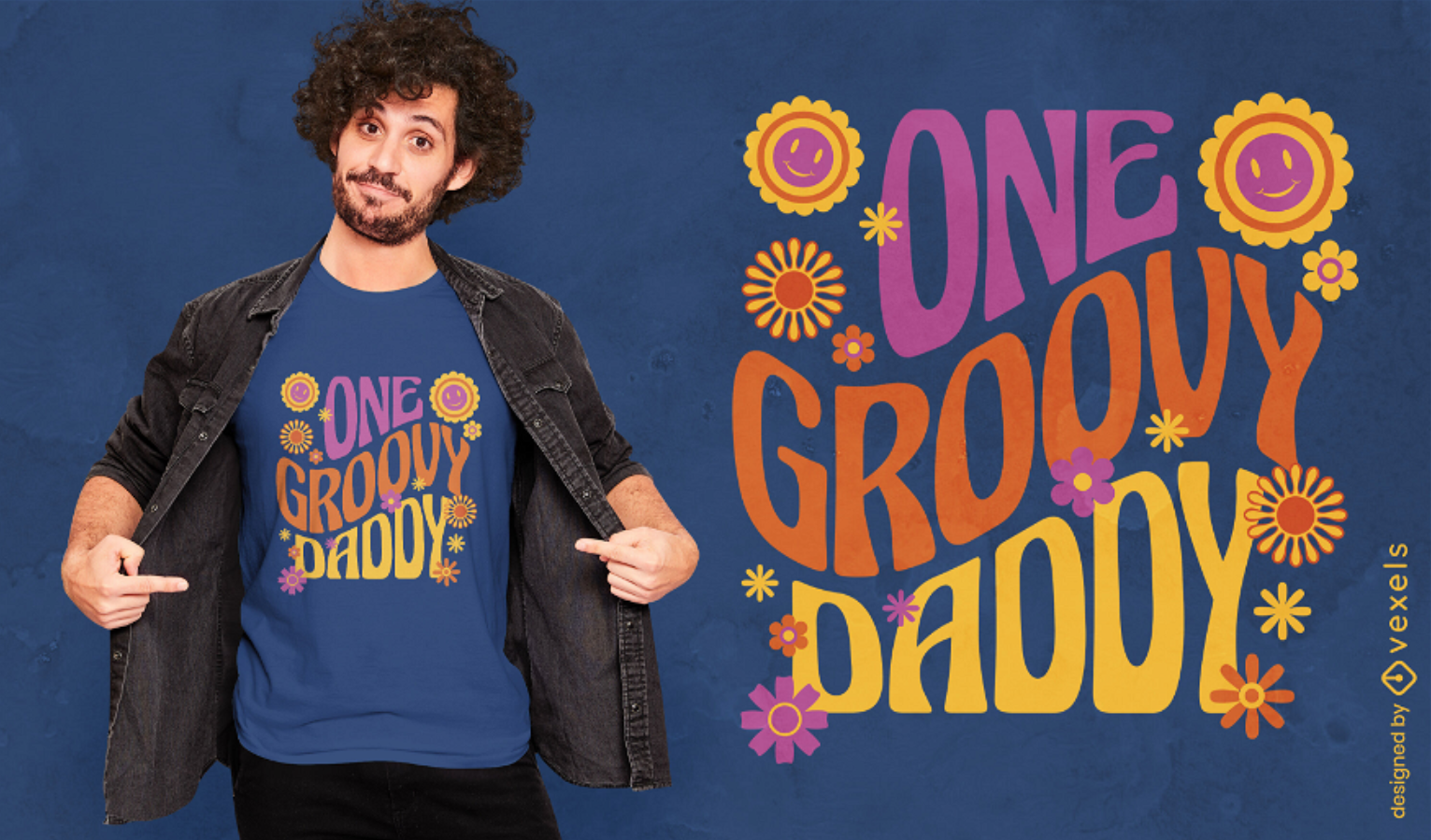 design with retro font