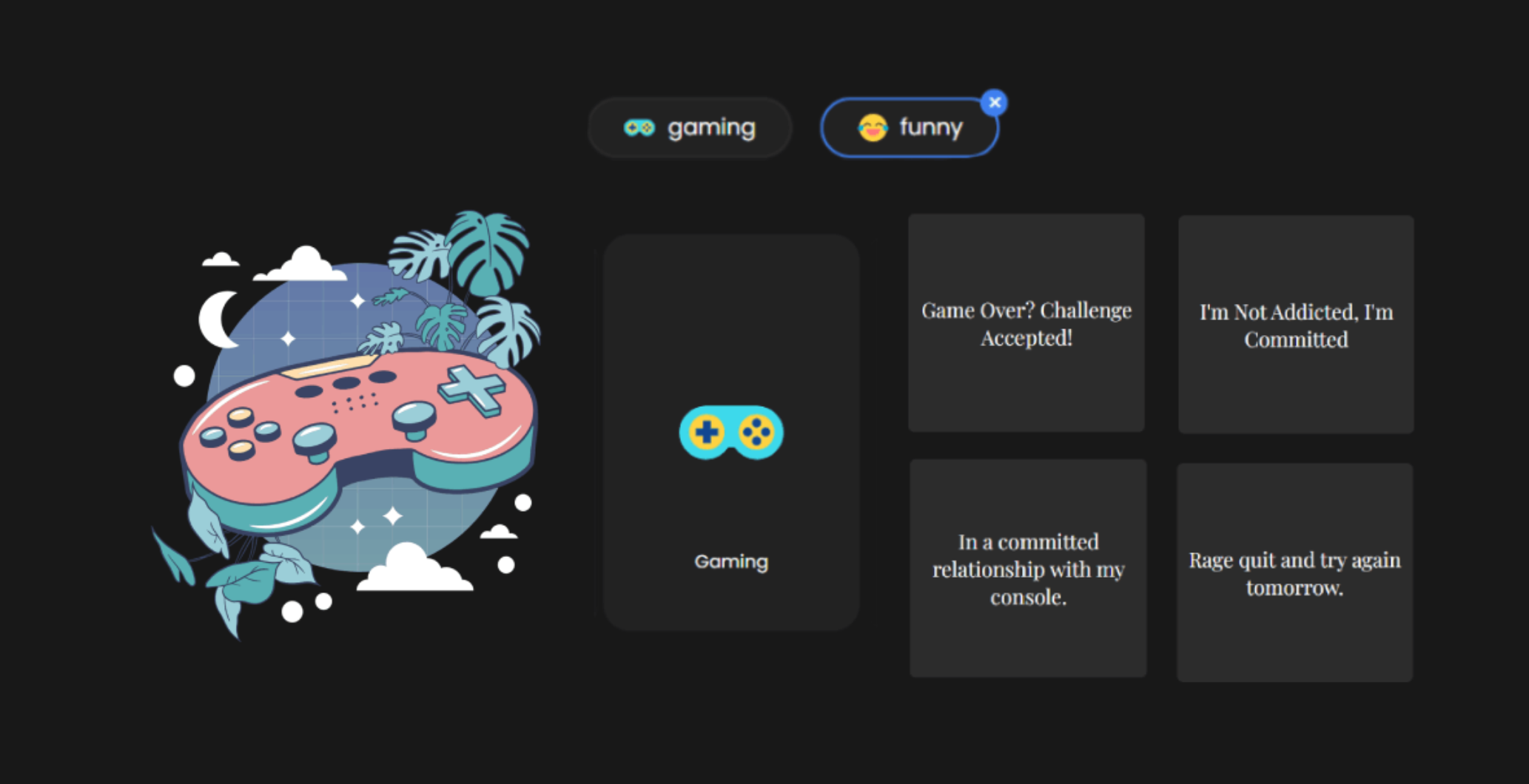 quote generator preview