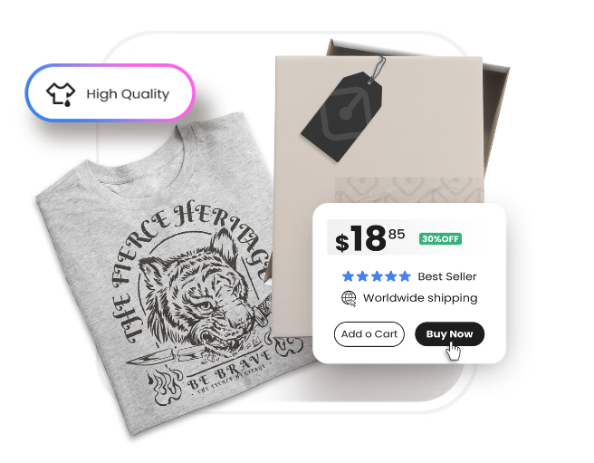 product with price