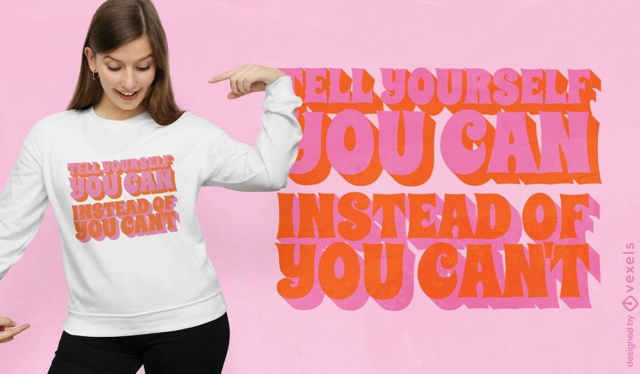 motivational hoodie