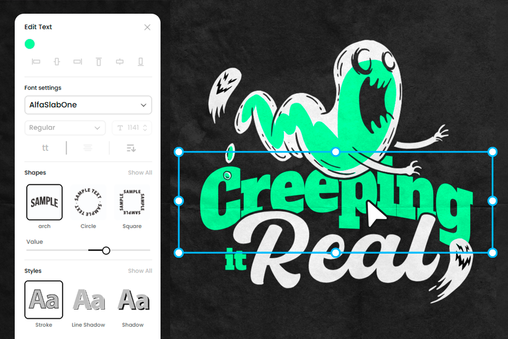 Typography Merch: How to Create Text-Based Designs with Only Text ...