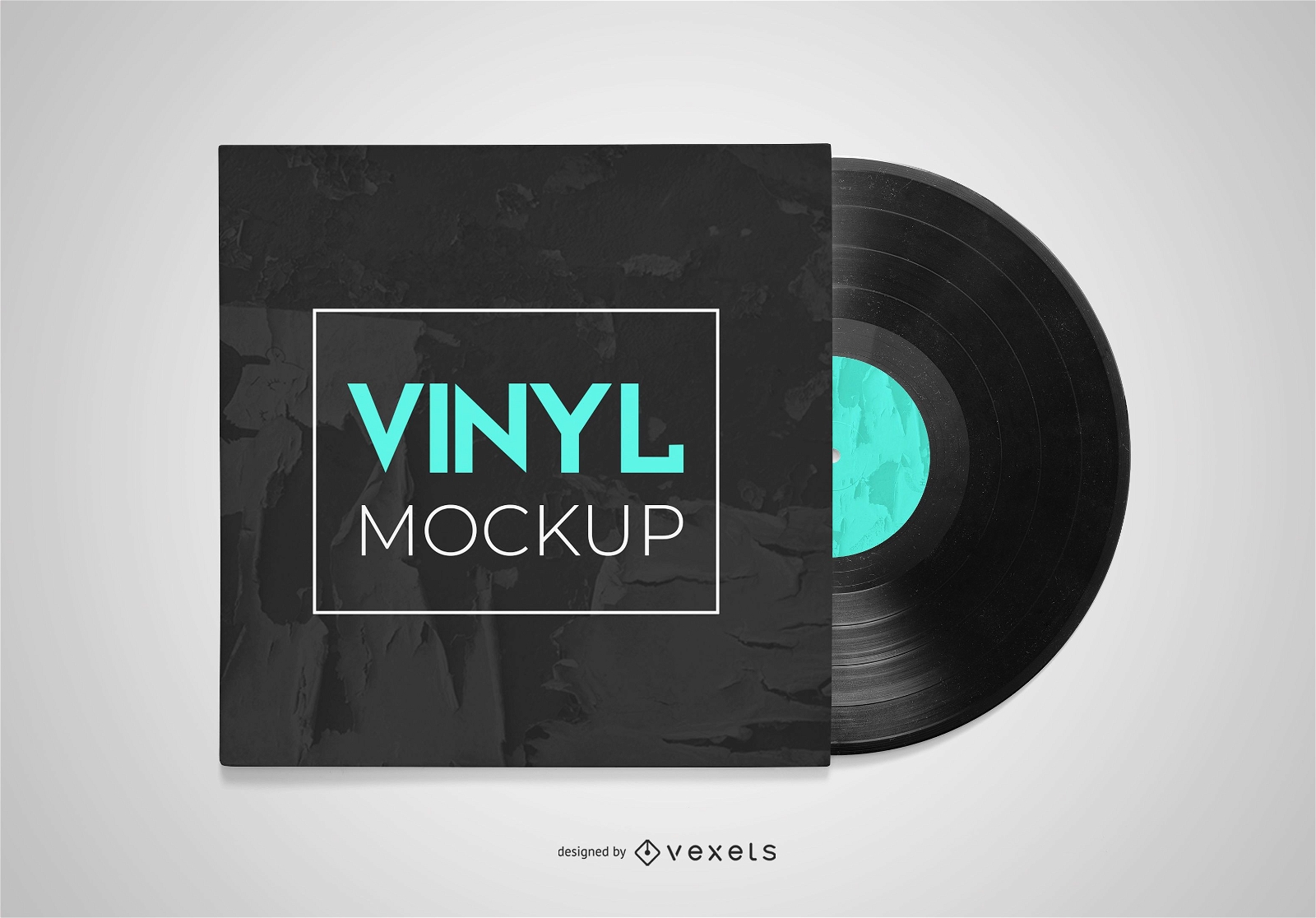 Download Vinyl Record Sleeve Mockup Design - PSD Mockup Download