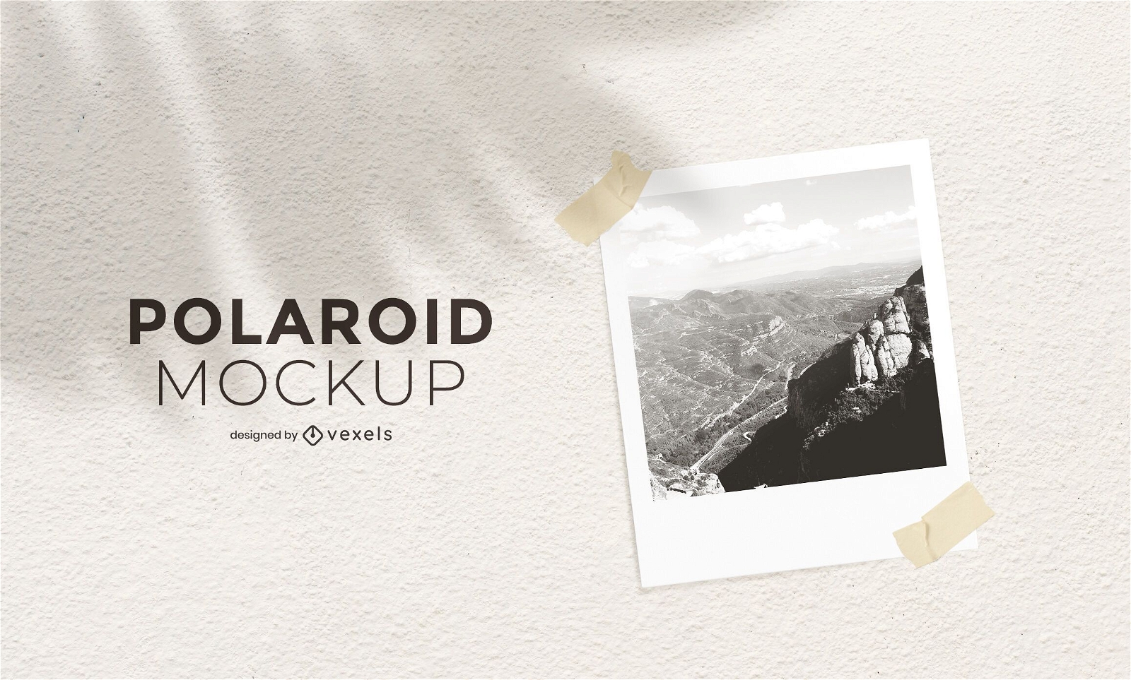 Download Polaroid Photograph Mockup Design - PSD Mockup Download